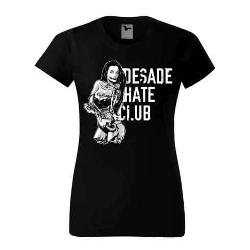 Triko DeSade Hate Club - černá